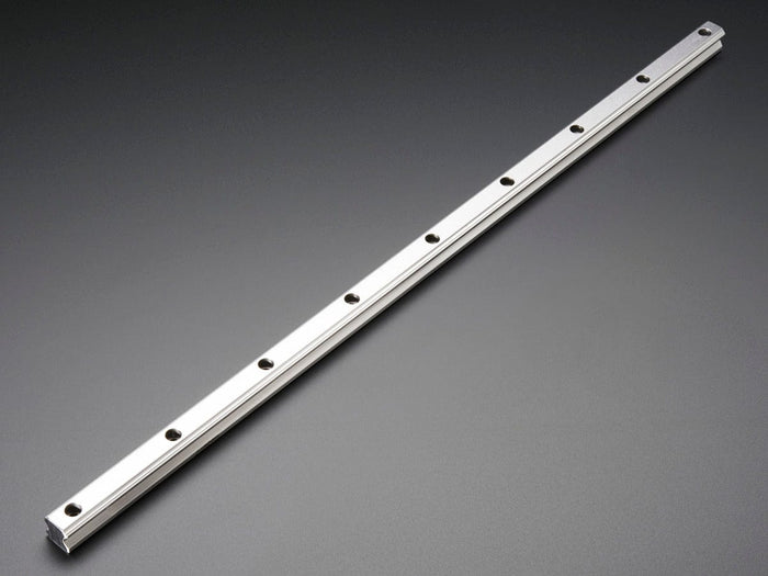 Linear Bearing Supported Slide Rail - 15mm wide - 500mm long by The Pi Hut - The Pi Hut