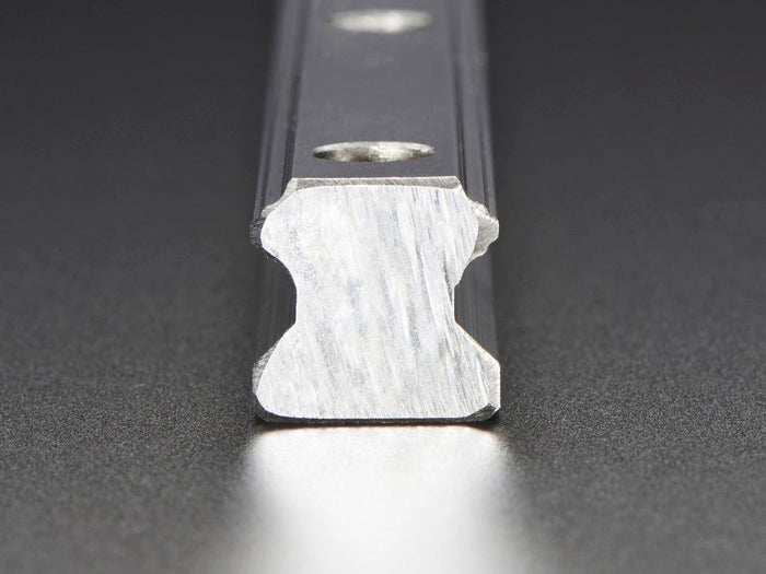 Linear Bearing Supported Slide Rail - 15mm wide - 500mm long by The Pi Hut - The Pi Hut