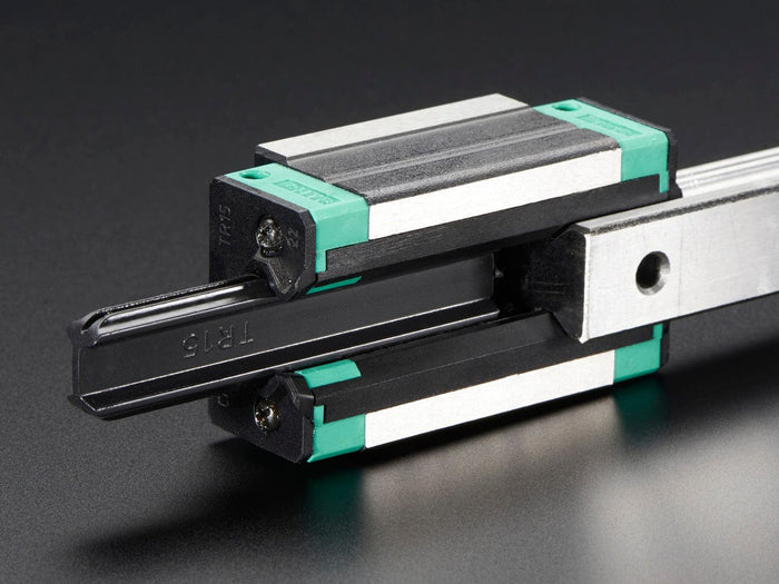 Linear Bearing Supported Slide Rail - 15mm wide - 500mm long by The Pi Hut - The Pi Hut