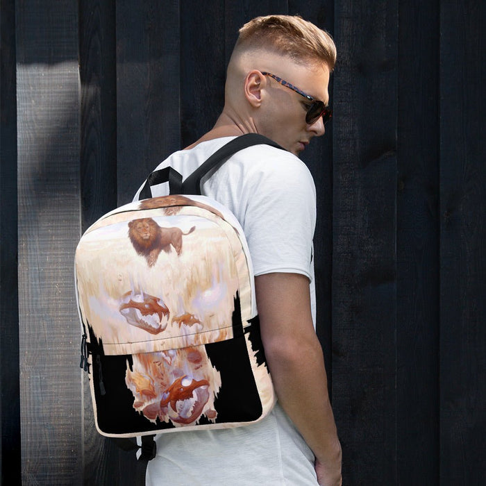 Lion Heart Backpack - BoxWood Board Designs - - -