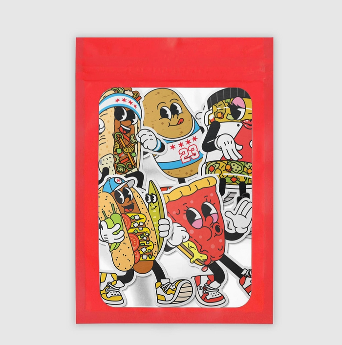 Local Style Character Stickers 5-Pack