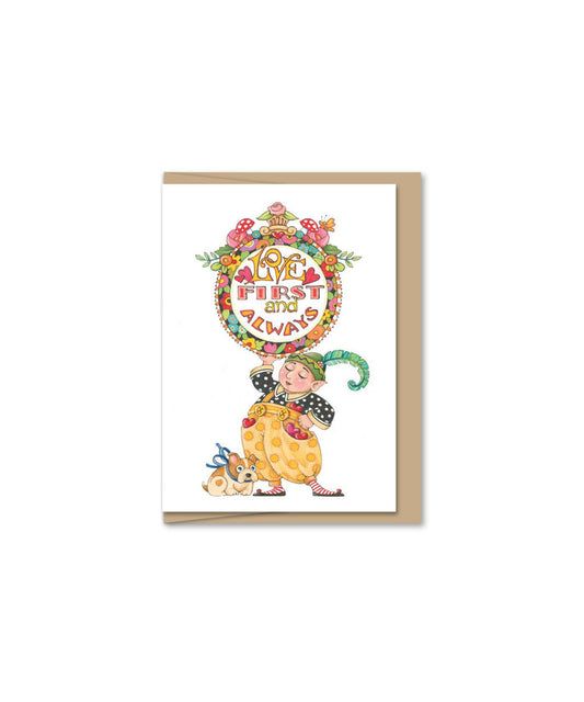 Love First Mini Card