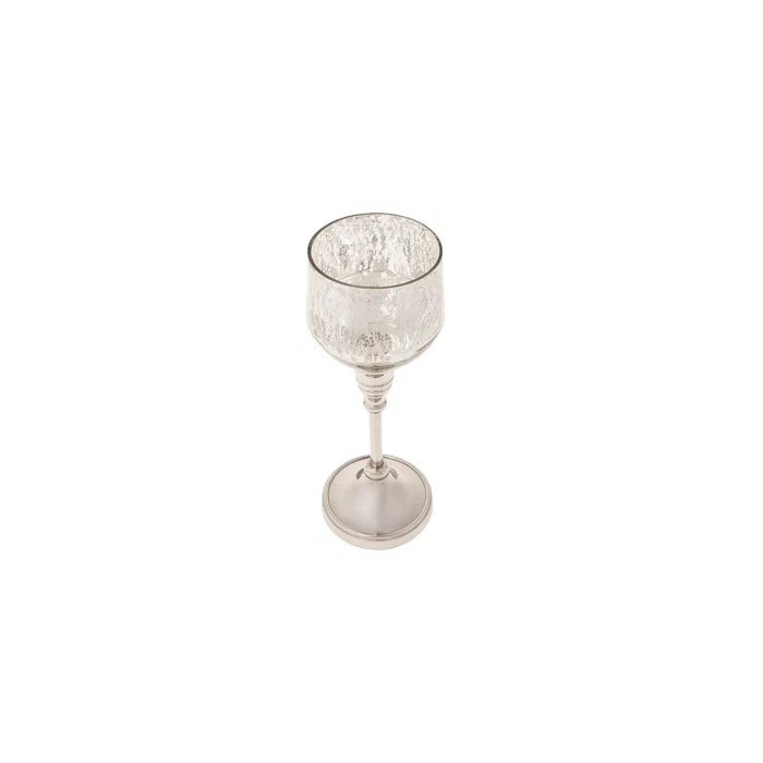 LUCCA  ŞAMDAN TEALIGHT MUMLUK  2, SILVER