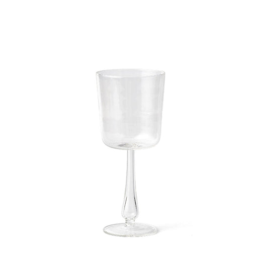 R + D Lab Luisa Calice Stem Glass in Clear