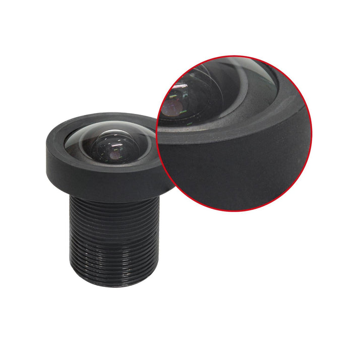 M12 Lens - 140-Degree Ultra-Wide Angle with Raspberry Pi HQ Camera Adapter by Arducam - The Pi Hut