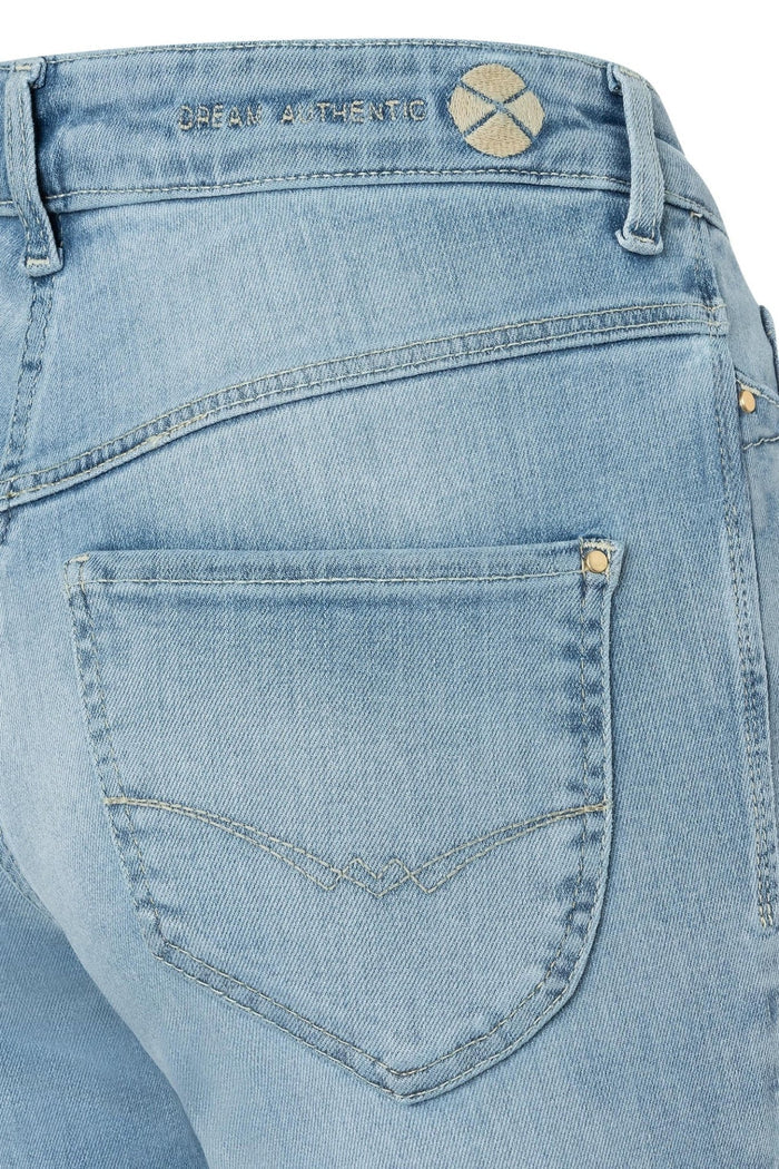 MAC Dream Bootcut Jeans Summer Blue Clouds Wash 5433 - 90 - 0358L - D215 - Dotique - Mac