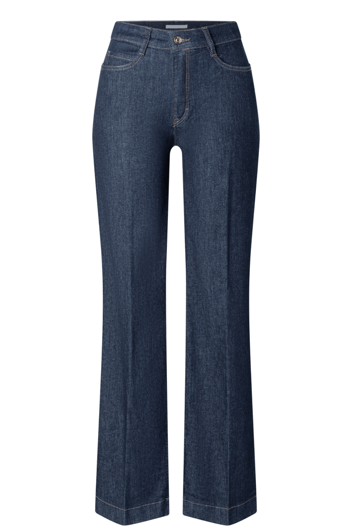 MAC Dream Wide Authentic Stretch Denim Jeans Fashion Rinsed 5228 - 90 - 0387L - D683 - Dotique