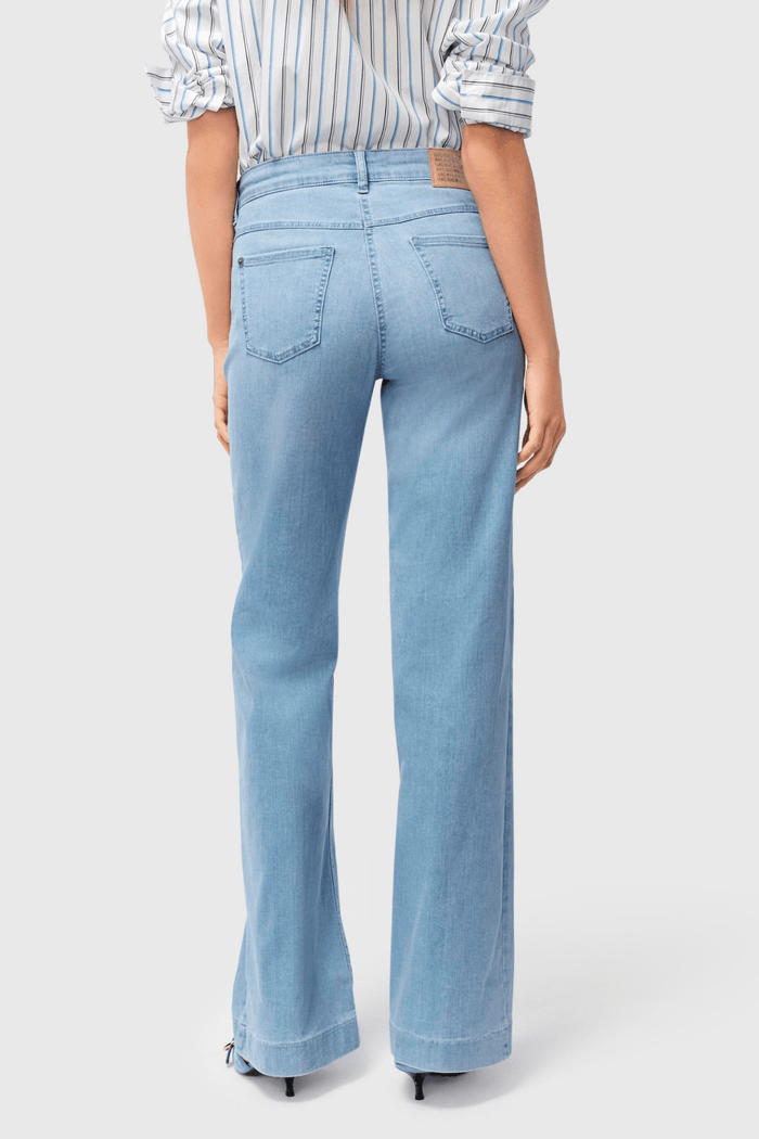 MAC Wide Jeans Sun Bleach Authentic Wash 5228 - 90 - D296 - Dotique