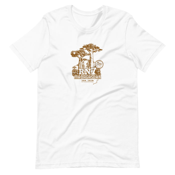 Madagascar RN7 Virtual Challenge Unisex t-shirt