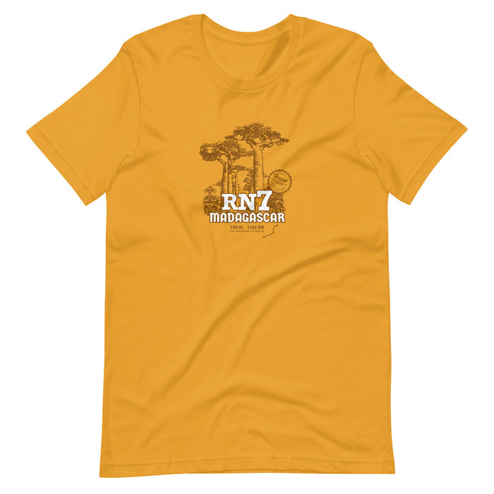 Madagascar RN7 Virtual Challenge Unisex t-shirt