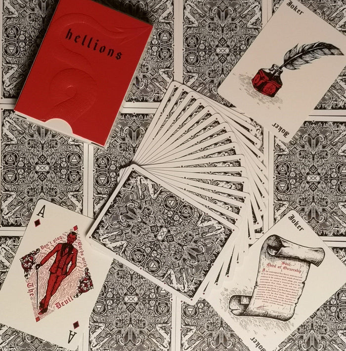 Madison Hellions V3 Playing Cards by Ellusionist