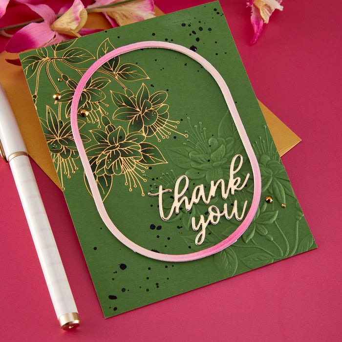 Magical Fuchsia 3D Embossing Folder