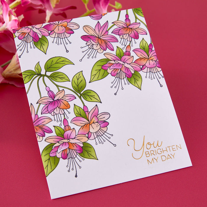 Magical Fuchsia Press + Foil Plate & Die Set