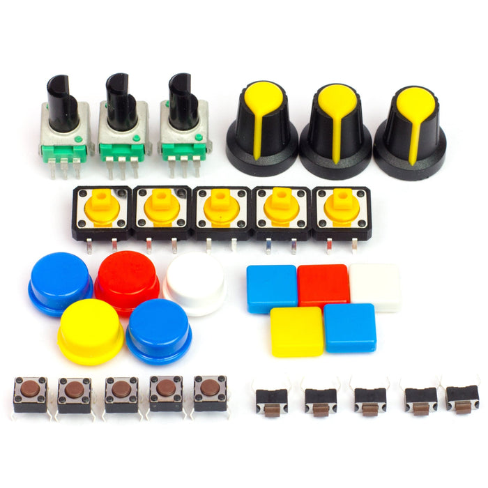 Maker Essentials - Switches & Potentiometers by Pimoroni - The Pi Hut