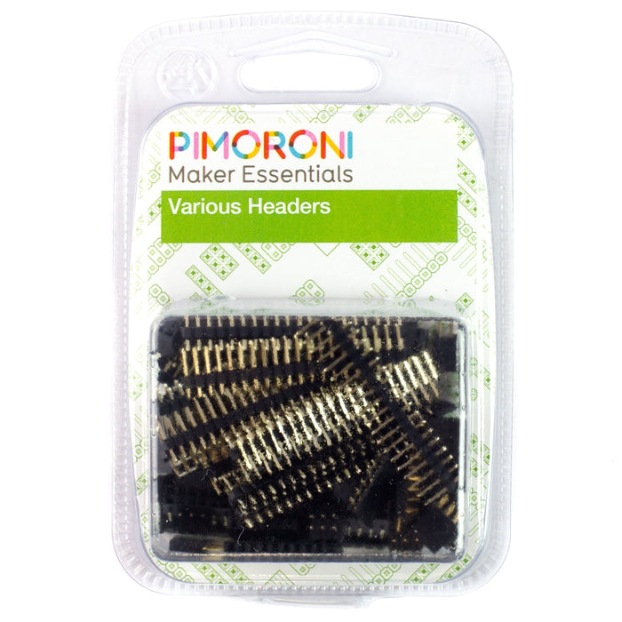 Maker Essentials - Various Headers by Pimoroni - The Pi Hut
