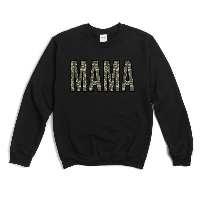 Mama Camo crewneck sweatshirt
