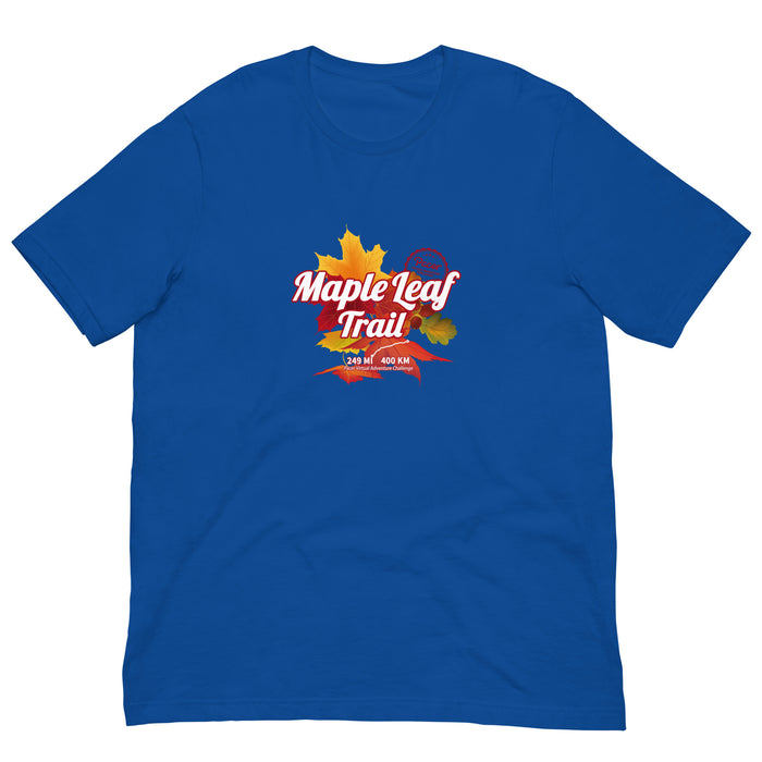 Maple Leaf Trail Virtual Challenge Unisex t-shirt