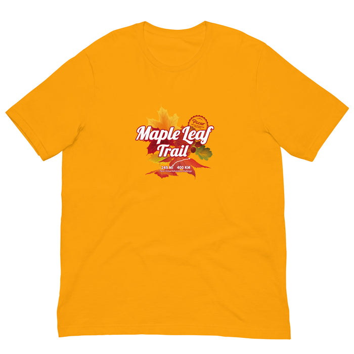 Maple Leaf Trail Virtual Challenge Unisex t-shirt