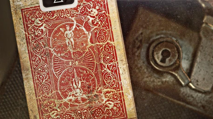 Marked Vintage 1800 Deck (Red) Playing Cards by Ellusionist