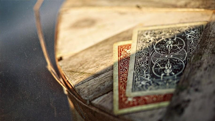 Marked Vintage 1800 Deck (Red) Playing Cards by Ellusionist
