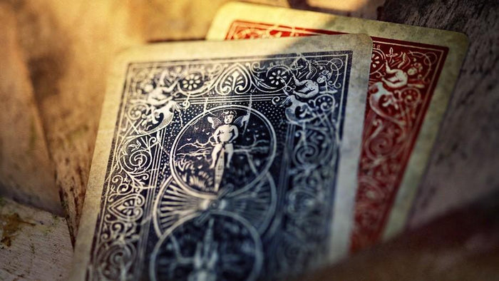 Marked Vintage 1800 Deck (Red) Playing Cards by Ellusionist
