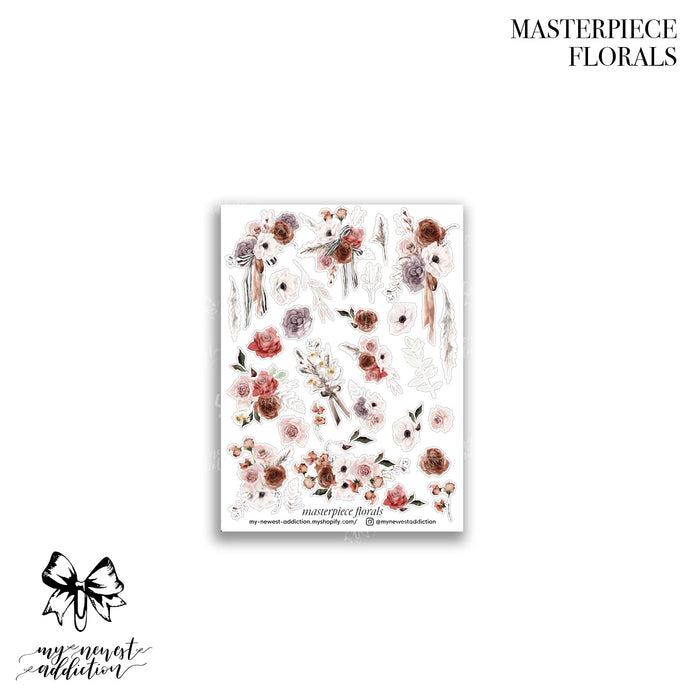 Floral-  Premium Matte // NOT FOILED