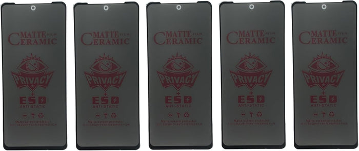 Matte ceramic privacy screen protectors.