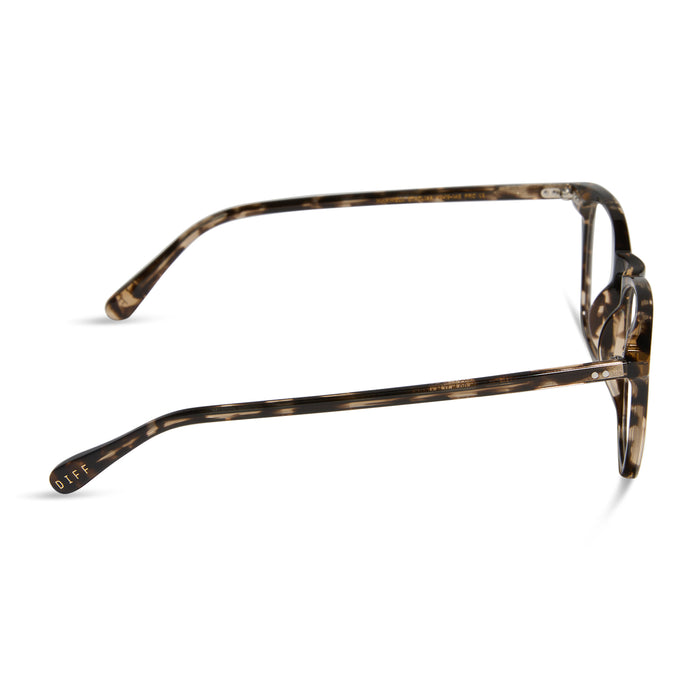 MAXWELL - ESPRESSO TORTOISE + CLEAR Side