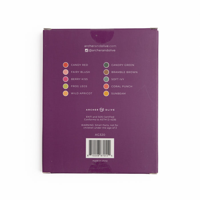 Meadow & Vine Set of 10 Acrylograph Pens - Archer and Olive
