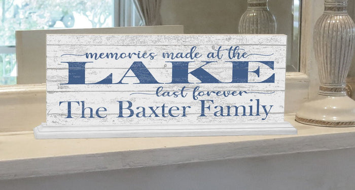 custom lake house sign