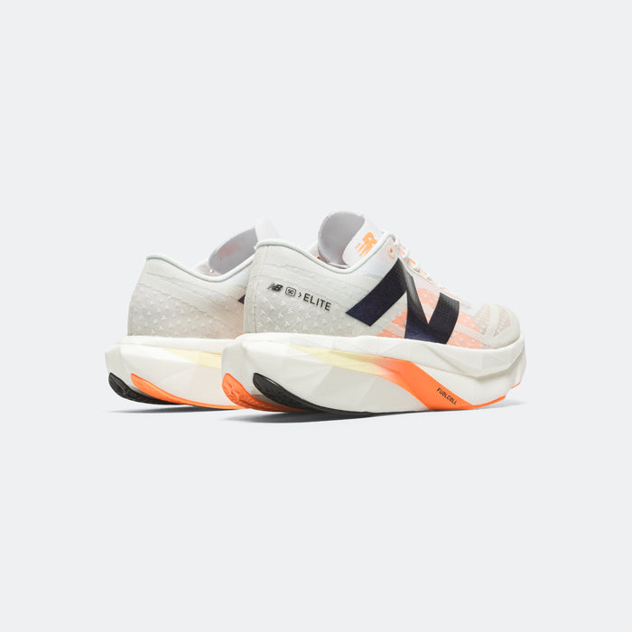 Mens FuelCell SuperComp Elite v4 - White/Angora-Hot Mango