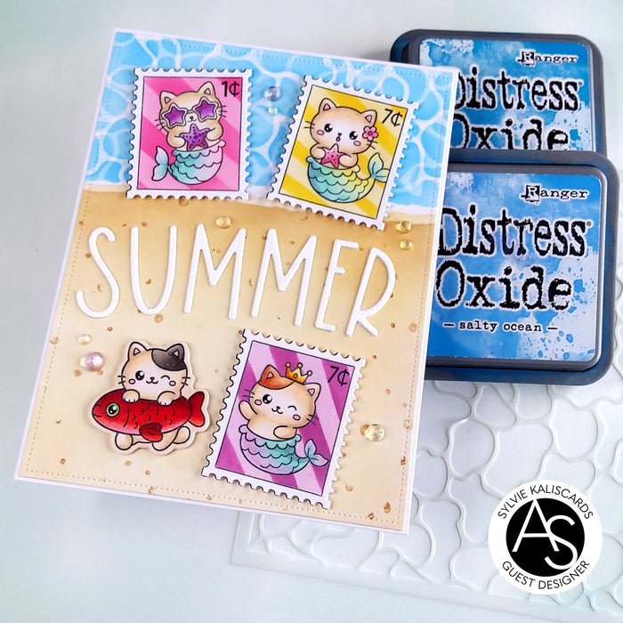 Mermaid Kitties Stamp Set