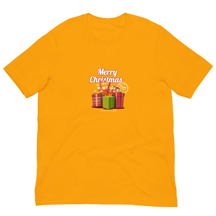 Merry Christmas Gift Virtual Races Unisex t-shirt