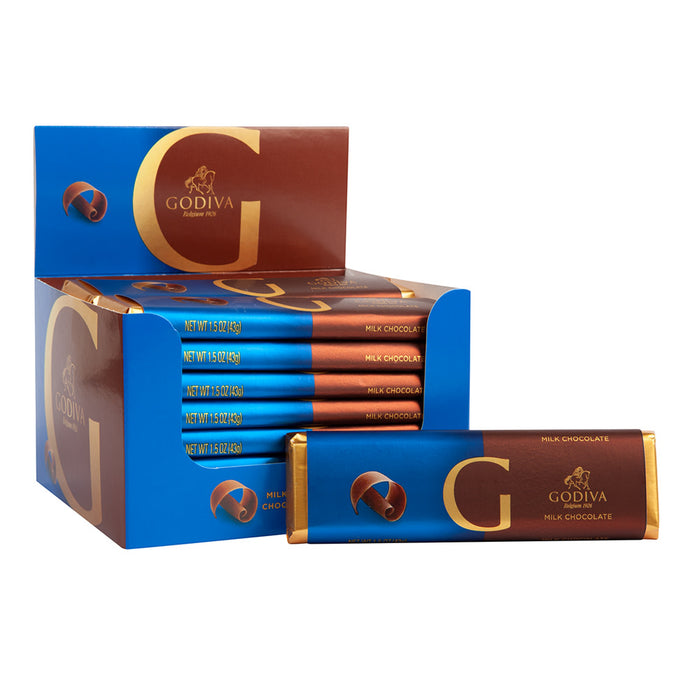 Milk Chocolate G by Godiva Bars - 20ct