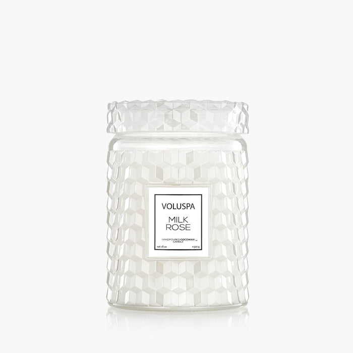 Milk Rose - Large Jar Candle