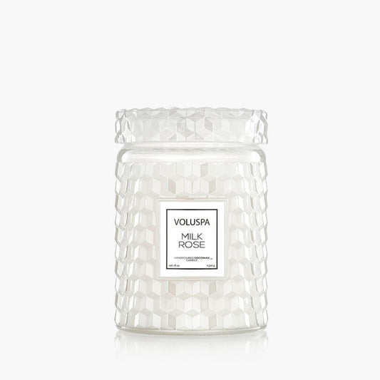 Milk Rose - Large Jar Candle