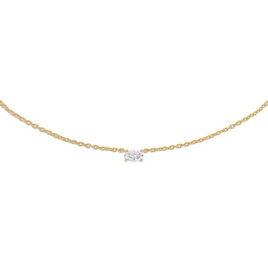 Mini Oval Necklace