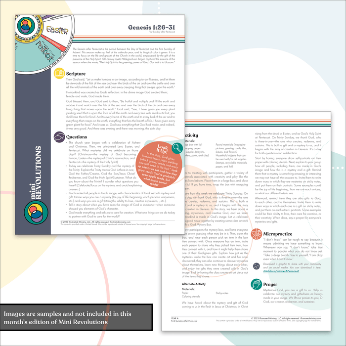 Mini Revolutions Curriculum: September 2023