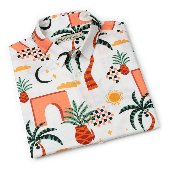 RSVLTS RSVLTS Bamboo Short Sleeve Shirt Mirage – Bamboo Short Sleeve Shirt Mirage – Bamboo Short Sleeve Shirt