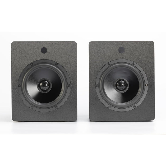 Mitchell Acoustics uStream Two (MK1) True Wireless Active Stereo Bookshelf Speakers with Bluetooth Pair Black