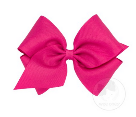 MKB-G King Mini Solid Grosgrain Bow (FINAL SALE)
