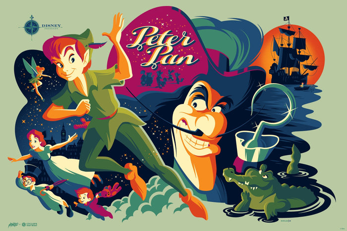Mondo X Cyclops Print Works Print #20: Peter Pan (Variant)
