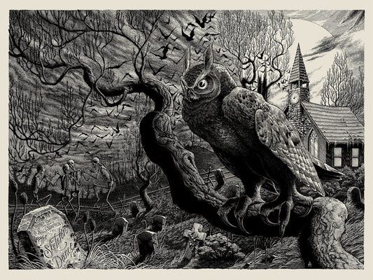 Mondo X Cyclops Print Works Print #27: The Skeleton Dance