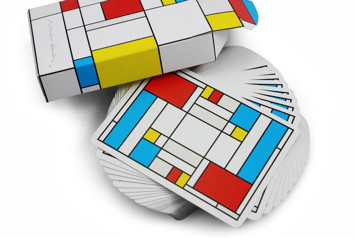 Mondrian Playing Cards* Playing Cards by US Playing Card Co.