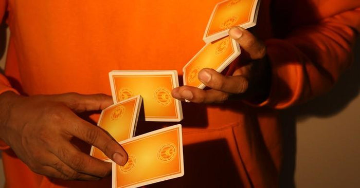 Moranges First Edition (Aqua Finish) Playing Cards by Cartamundi