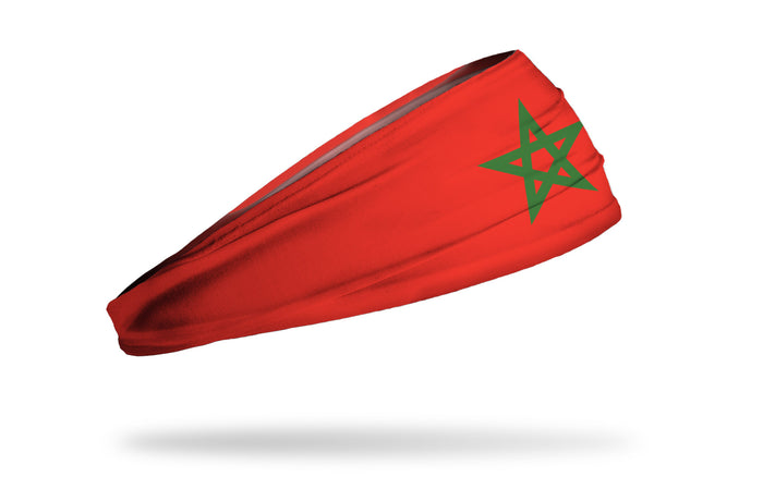 Morocco Flag Big Bang Lite Headband - View 2