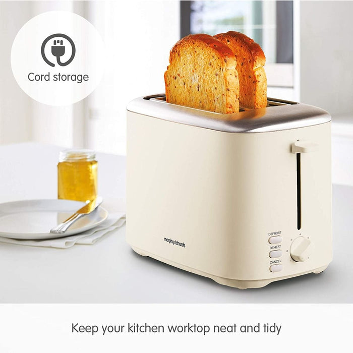 Morphy Richards Equip 2 Slice Cream Toaster | 222065