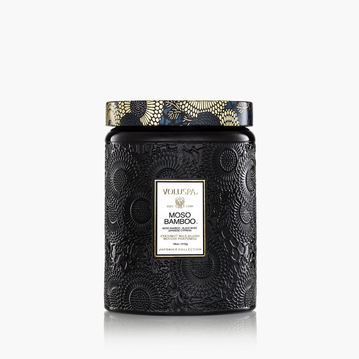 Moso Bamboo - Large Jar Candle