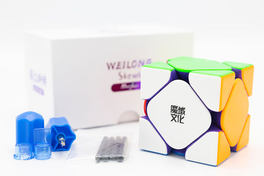 MoYu WeiLong Skewb (MagLev) - Stickerless (Bright)