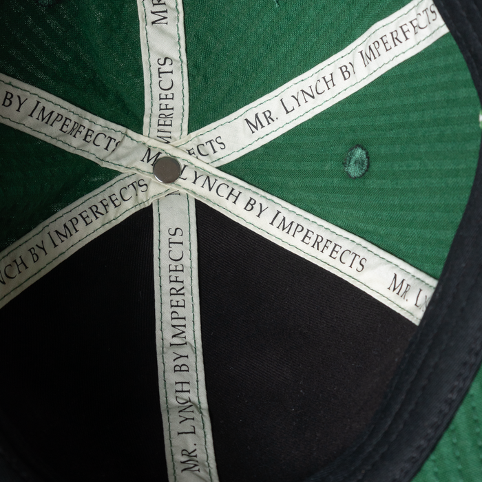 Mr. Lynch's Directors Cap in Summer Seersucker